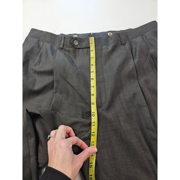 38x30 union made cuffed business proffesional slacks dress pants vintage 80s ^ - Picture 6 of 7